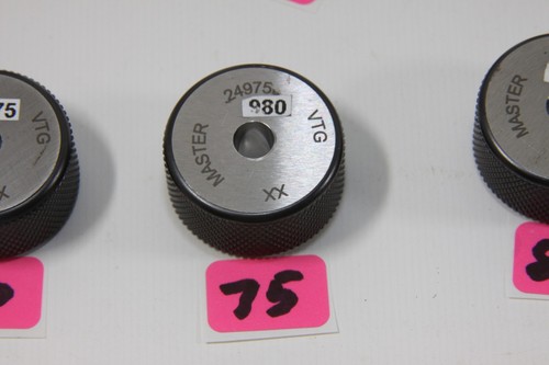 ANELLO VERMONT GAGE MASTER GAGE ACCIAIO XX.24035-.25025 PN 231105310 - Foto 12 di 21