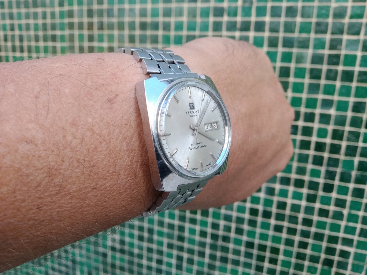 TISSOT SEASTAR SEVEN ORIGINAL BRACELET UNIQUE DESIGN