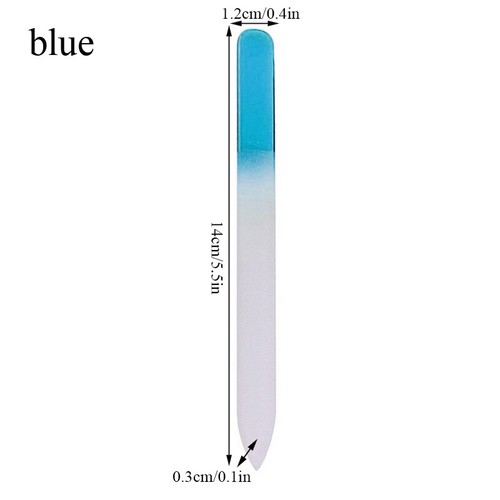 Crystal Glass Nail File Double Sided Manicure Pedicure Tool Nail File Polish 🎀 - Picture 24 of 24