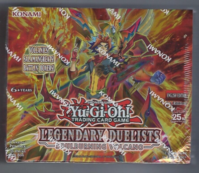 soulburning volcano booster box Legendary Duelists: Soulburning Volcano Booster Box YuGiOh