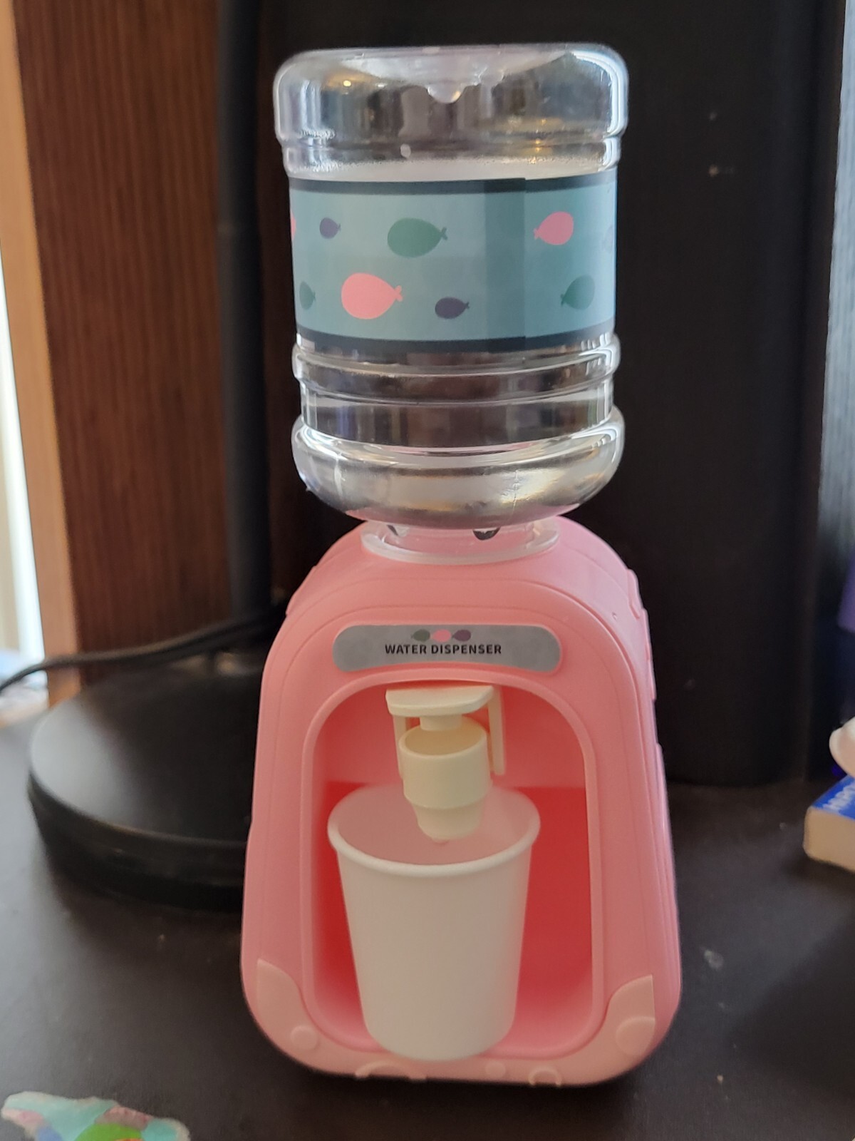 Micellar Water Dispenser Makeup Remover Container Fun Mini Water Dispenser PINK-image