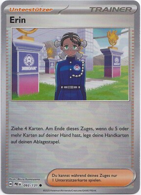 Pokémon Erin Pokeball Reverse Prismatische Evolutionen PRE 093/131 NM Deutsch