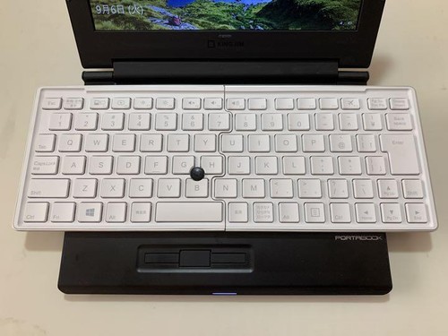 KING JIM PORTABOOK XMC10 Black RAM 2GB 8Inch Win10 Home 64bit Intel Atom Netbook - Picture 2 of 4
