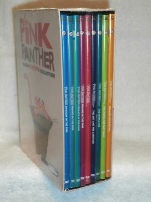 Pink Panther Classic Cartoon Collection (DVD, 2009, 9-Disc