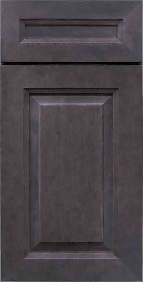 All Wood RTA 10X10 Wildwood Gray Transitional Kitchen Cabinets Dark ...