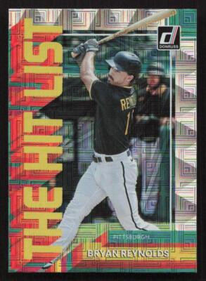 2022 Donruss Bryan Reynolds The Hit List Vector #THL-4 Card