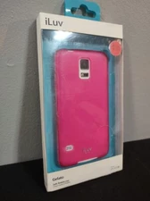 iLuv New York Gelato Soft Flexible Pink Samsung Galaxy S5 Cell Phone Case Cover