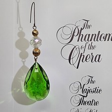 Phantom of the Opera 3.75" ORNAMENT with Stage Used 12mm Bead from Chandelier
