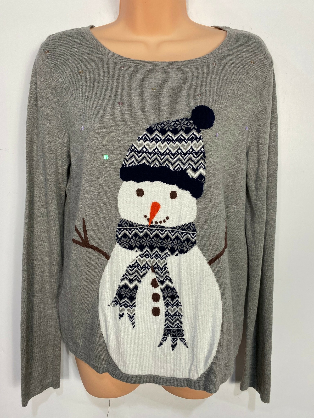WOMENS NEXT PETITE UK 8 GREY SPARKLE 