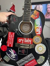 Custom lefty ashthorpe acoustic  guitar