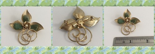 Vtg Brooch Pin Lot-Kramer/Pim/Trifari/Marvelle/Emmons/Unmarked - LOT OF 20 PCS! - Picture 14 of 23