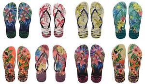  Havaianas  slim tropical flip flops  woman different colours 