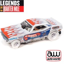 Auto World Hot Wheels Don The Snake II Prudhomme 72 Plymouth iWheels HO Slot Car