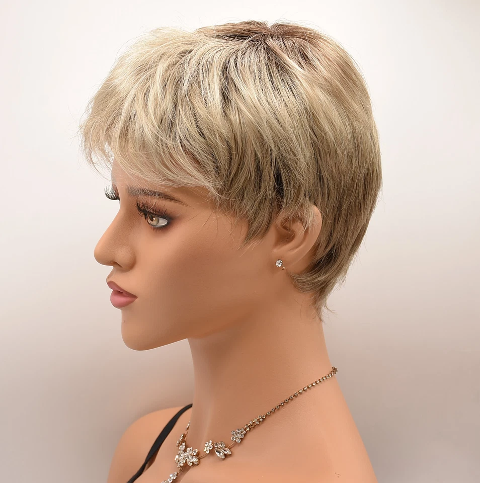 Peluca DEBBIE de ELLEN WILLE, con raíces de champán, ¡LIQUIDACIÓN! Corona monofilamento Foto 2 de 4