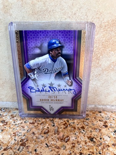 2023 Topps Five Star Eddie Murray Auto Purple /50 LA Dodgers