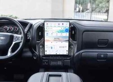 2019-2023 Chevrolet Silverado Tesla Vertical Screen 15.6" CarPlay GPS Radio 128G