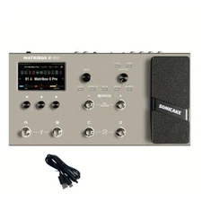 SONICAKE Matribox II Pro Guitar Bass Modeling IR Cabinets Expression Pedal FX US