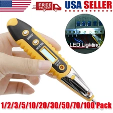 Voltage Electric Tester Volt Detector Test Pen AC DC Non-Contact Sensor 12-1000V