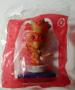 marvel studios heroes potted groot 5 new 2020 mcdonalds happy meal toy ebay ebay