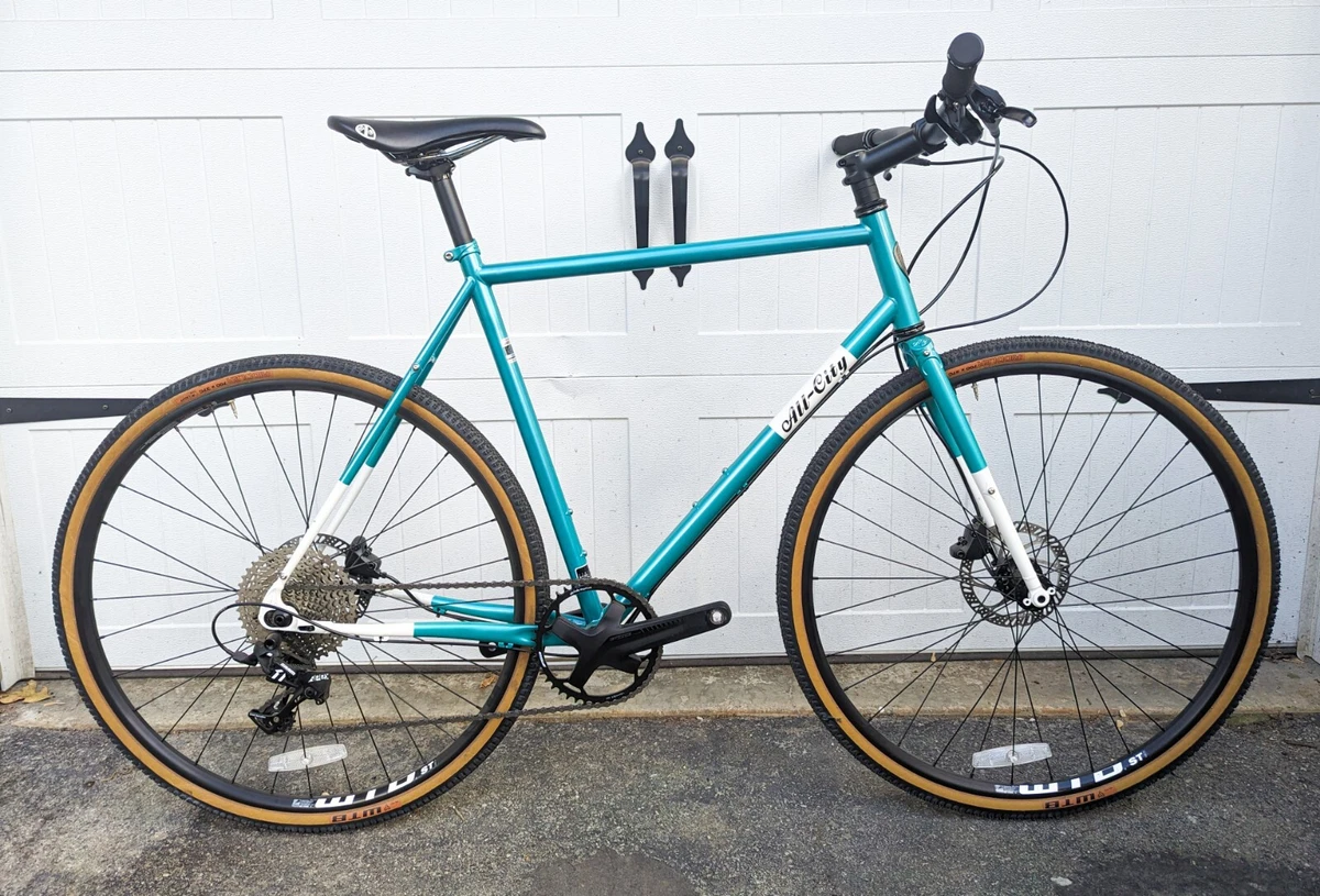 Steel flat cheap bar gravel bike