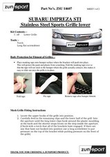 Calandre Subaru IMPREZA