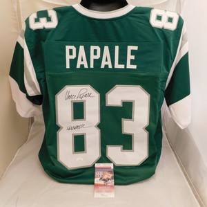 vince papale autographed jersey
