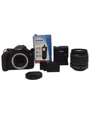 CANON REBEL T7 CAMERA BUNDLE - 18-55MM LENS + JJC INTERVALOMETER TIM (EPJ032600)