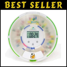 28-Day Medication Dispenser with Privacy Lock