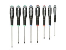 Image of Bahco ERGO Screwdriver Set 8 Piece Comfort Handles Mixed Set BE-9872