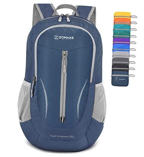 Ultra Lightweight Packable Backpack 25L - Foldable Hiking