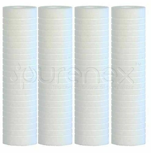 Purenex SG-5M 5 Micron Sediment Water Filter Grooved Cartrid