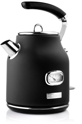 Westinghouse Wasserkocher Retro Serie 1,7 L, 2200 W, 360° Basis, Schwarz, B-Ware