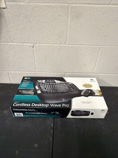 Logitech Cordless Wave Pro Keyboard  Laser Mouse Combo Mx-1100 Rechargeable