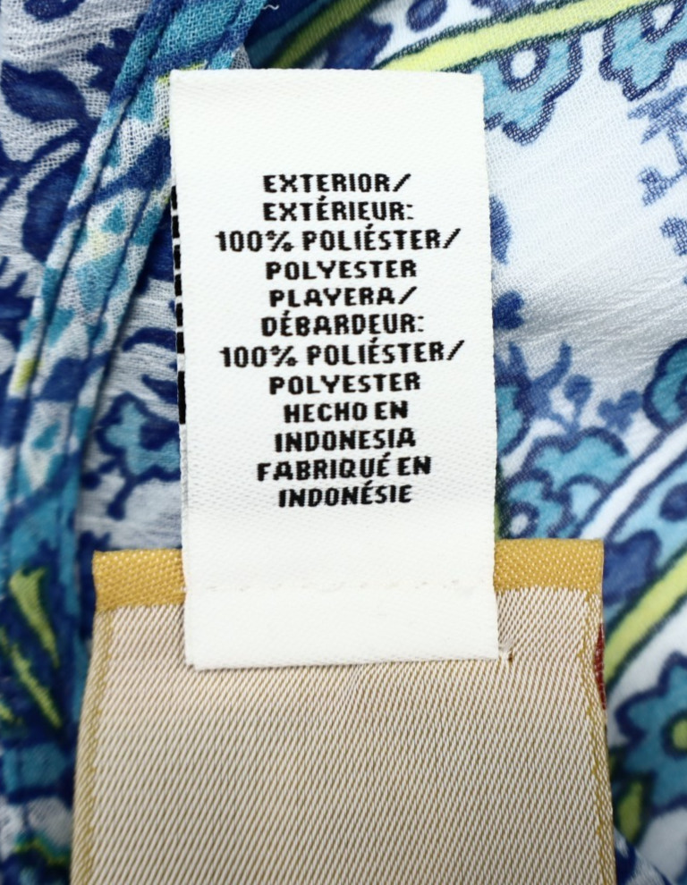 RUBY RD Women's Sheer Polyester Poncho Blouse 3/4… - image 11