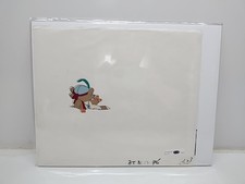 VINTAGE 1980'S STAR WARS EWOKS  ORIGINAL PRODUCTION ANIMATION CEL