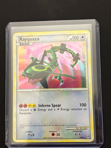 Rayquaza Call of Legends 20/95 (2011) English Holo