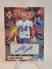 2025 Panini Phoenix - Fuego Signatures Landon Jackson #FUS-9 (AU, RC)