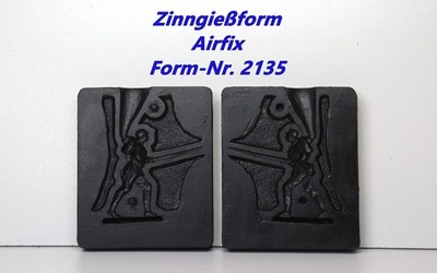 Nr. 2135 - AIRFIX Zinngießform - Infanterist - Zinngußform, Zinngießform