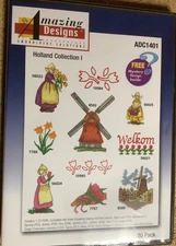Holland Collection 1 Amazing Designs Embroidery CD NEW