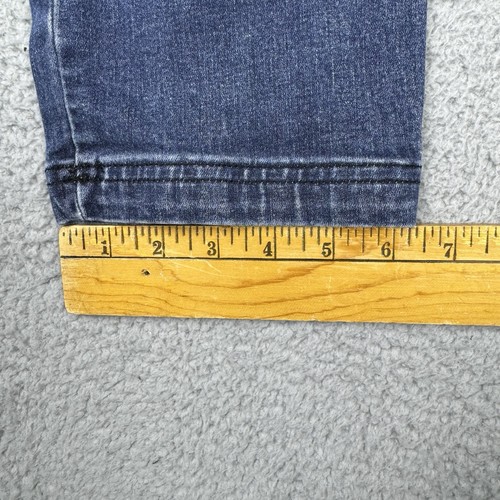 Kuhl Denim Tapered Mens 35x32 (32x29.5) Blue Med Wash Stretch Performance Jeans - Picture 11 of 16