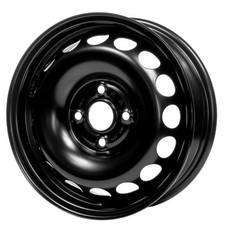 Cerchi in ferro DEDICO STEEL 14" 4.5J 4x100 ET 35 54 NERO