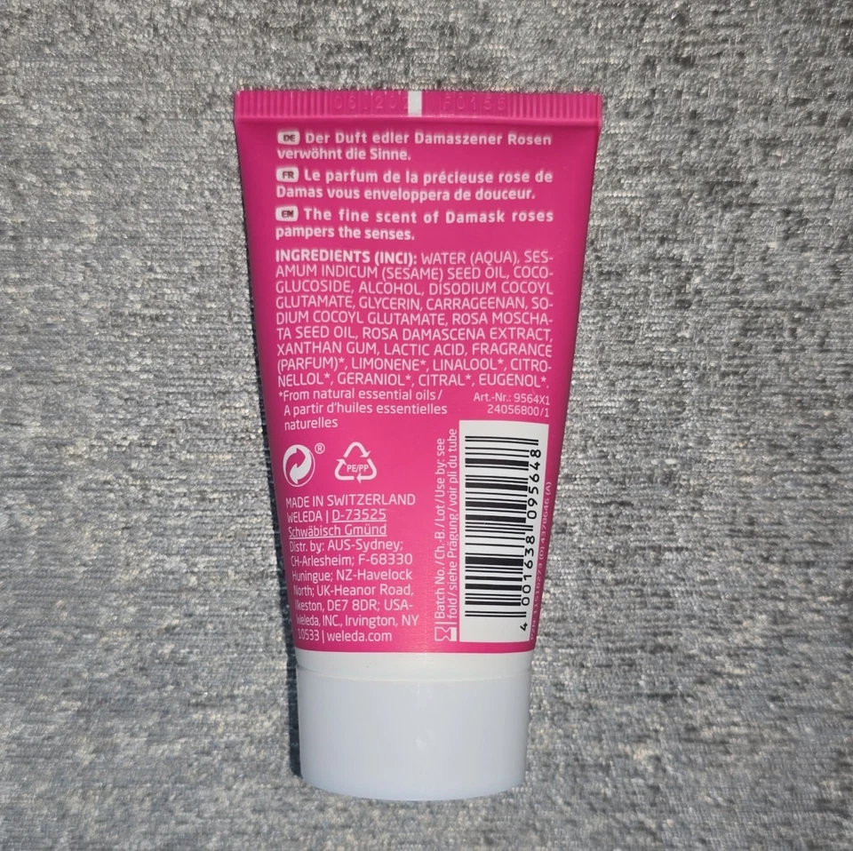 Lote de 8 Jabones Corporales Weleda Wild Rose 1.7oz TAMAÑO DE VIAJE Exp. 6/2021 Foto 4 de 4