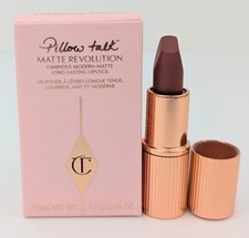 CHARLOTTE TILBURY Pillow Talk Matte Lipstick Travel Size 1.1g/.03oz BNIB
