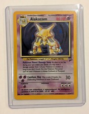 Alakazam 2000 - Pokemon Set Base 2 - Holo Card - 1/130 - LP OTTIME CONDIZIONI