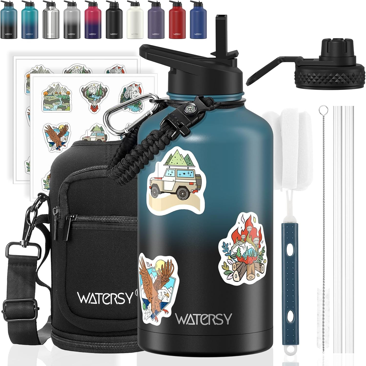 (cold For 48 Hrs),bpa Free&leak Proof,half Gallon St