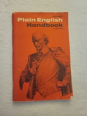 Revised Edition Plain English Handbook (Paperback, 1959)  J Martyn & Anna Walsh
