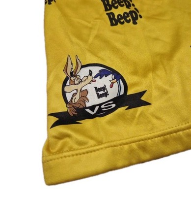 RARE Vintage Looney Tunes Road Runner vs Wile E. Coyote Cycling