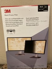 3M Black Monitor Privacy Filter PF240W1B