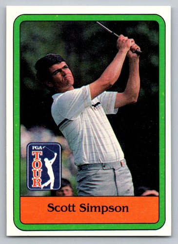 Scott Simpson #24 1981 Donruss card