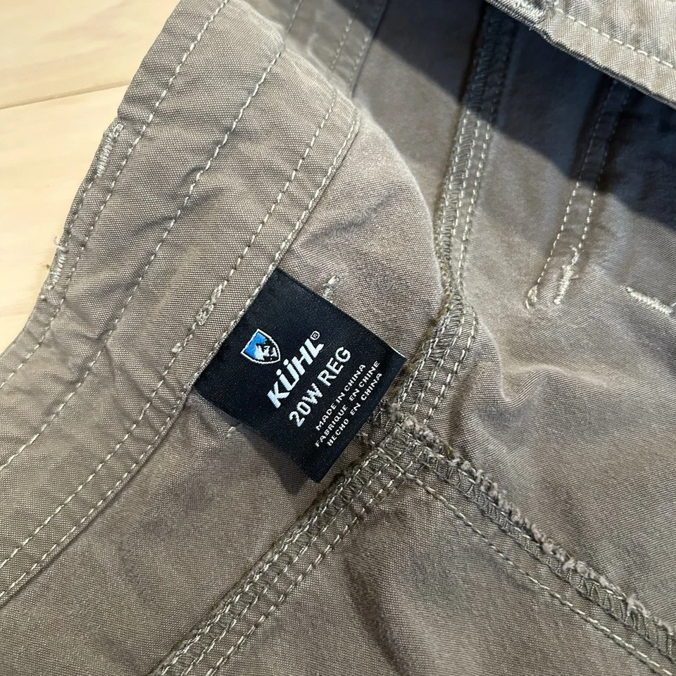 Kuhl Splash Roll Up Cargo Pants Brown Women’s 20 Reg - Image 4 of 4